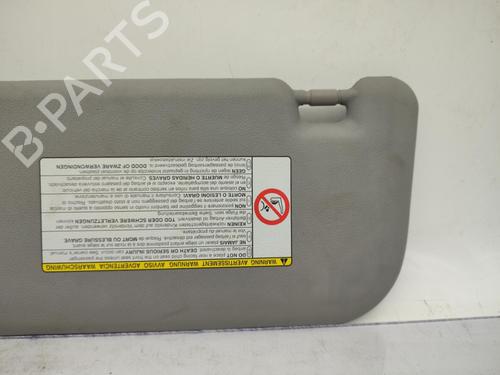 Used Right sun visor Right sun visor TOYOTA YARIS (_P9_) 1.4 D-4D (NLP90_, NLP90R) (90 hp) 23722451 23722451