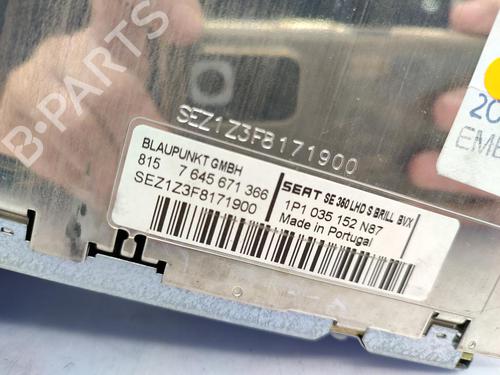 Radio SEAT LEON (1P1) 1.9 TDI | BP23679390E6 