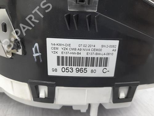 Instrument cluster PEUGEOT 2008 I (CU_) 1.6 HDi | BP23705145C47 - Image 3
