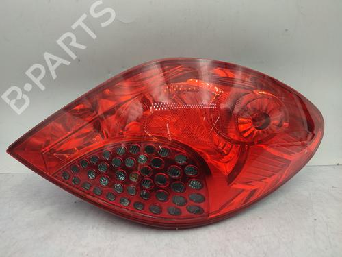 Used Right taillight PEUGEOT 207 (WA_, WC_) 1.6 HDi (90 hp) 29484865