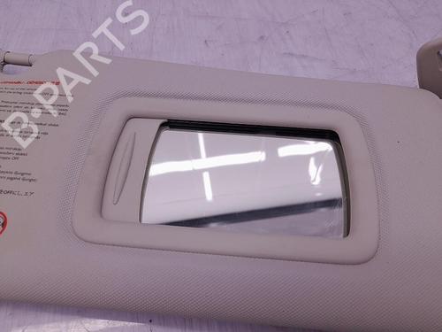 Used Right sun visor Right sun visor RENAULT MEGANE III Hatchback (BZ0/1_, B3_) 1.5 dCi (BZ09, BZ0D, BZ1W, BZ29, BZ14) (110 hp) 23707756 23707756