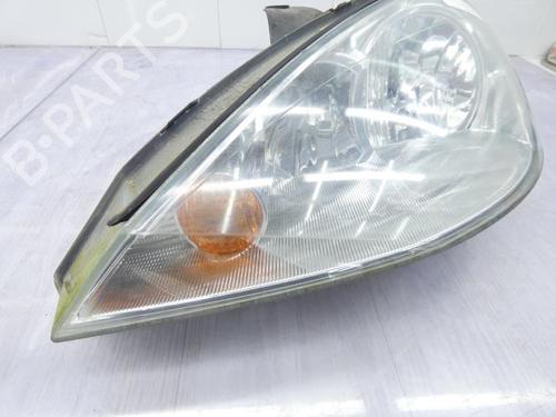 Used Left headlight FORD FOCUS I (DAW, DBW) 1.6 16V (100 hp) 23698638