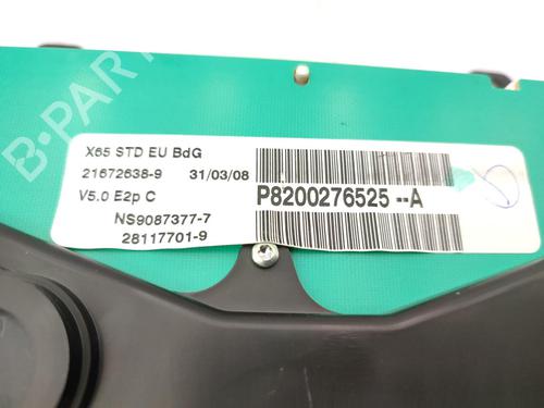 Instrument cluster RENAULT CLIO II (BB_, CB_) 1.5 dCi (B/CB3M) | BP23719059C47 