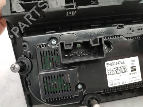Climate control SEAT LEON (5F1) 1.6 TDI | BP23729817I5 - Image 8