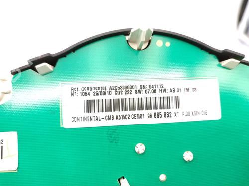 Instrument cluster CITROËN C3 II (SC_) 1.4 HDi 70 (SC8HZC, SC8HR0, SC8HP4) | BP23749925C47  - Image 7