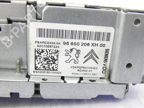 Radio PEUGEOT 308 I (4A_, 4C_) 1.6 HDi | BP23697711E6 