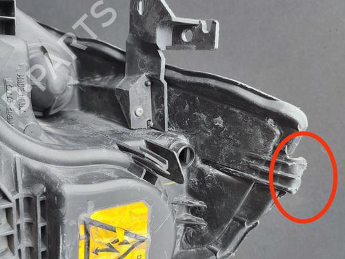 Right headlight RENAULT VEL SATIS (BJ0_) 2.2 dCi (BJ0E, BJ0F) | BP23707277C29 - Image 2