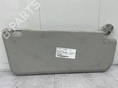 Used Left sun visor Left sun visor PEUGEOT PARTNER MPV (5_, G_) 1.6 HDi 90 (90 hp) 23702952 23702952