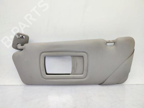 Used Left sun visor RENAULT LAGUNA III (BT0/1) 1.5 dCi (BT00, BT0A, BT0T, BT1J) (110 hp) 23697587
