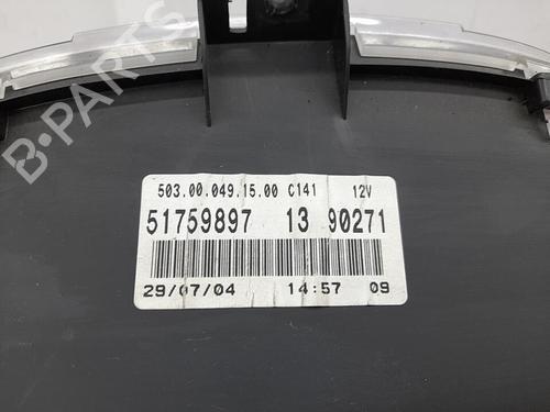 Instrument cluster FIAT PANDA (169_) 1.3 D Multijet (169.AXC1A) | BP23708488C47  - Image 7