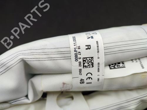 Used Right curtain airbag Right curtain airbag RENAULT MEGANE IV Hatchback (B9A/M/N_) 1.3 TCe 140 (B9NB) (140 hp) 23730329 23730329