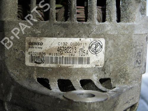 Used Alternator Alternator FIAT PUNTO (188_) 1.9 JTD 80 (188.237, .257, .337, .357) (80 hp) 23698130 23698130