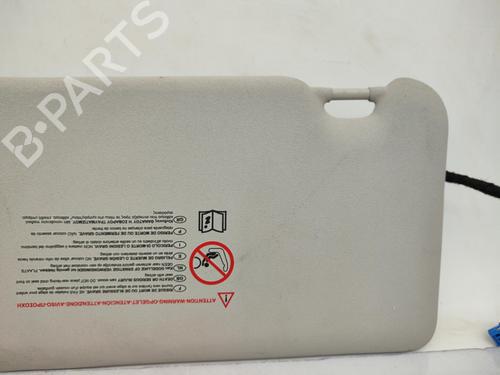 Right sun visor CITROËN C4 II (NC_) 1.6 HDi 110 | BP23709125I2  - Image 6