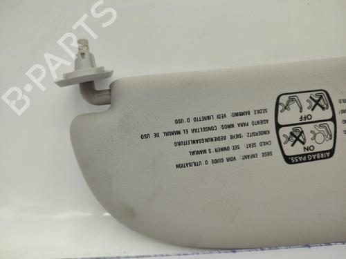 Right sun visor PEUGEOT 206+ (2L_, 2M_) 1.4 HDi eco 70 | BP23720374I2 