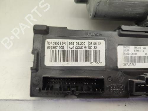 Left front window motor RENAULT MEGANE III Hatchback (BZ0/1_, B3_) 1.5 dCi (BZ09, BZ0D, BZ1W, BZ29, BZ14) | BP23742633E21 
