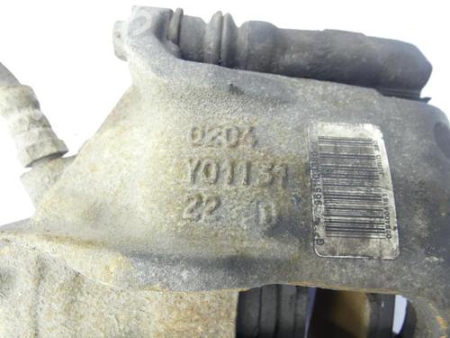 Used Left front brake caliper Left front brake caliper PEUGEOT 206 CC (2D) 1.6 16V (2DNFUF, 2DNFUR) (109 hp) 23672275 23672275
