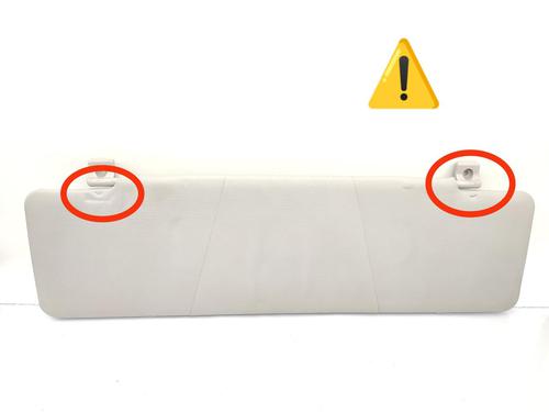 Right sun visor CITROËN JUMPER I Van (244) 2.2 HDi | BP23752171I2  - Image 6