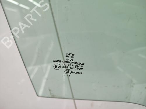 Front right door window PEUGEOT 3008 I MPV (0U_) 1.6 HDi | BP23732869C19 