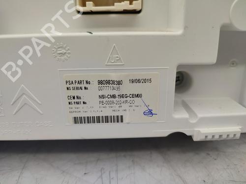 Used Instrument cluster PEUGEOT 308 II (LB_, LP_, LW_, LH_, L3_) 1.6 BlueHDi 120 (120 hp) 23713294