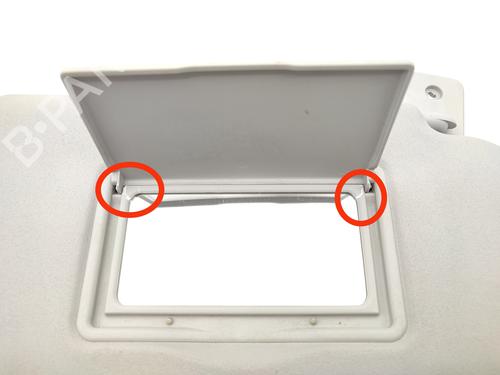Right sun visor CITROËN C3 Picasso (SH_) 1.6 HDI 90 | BP23755694I2 - Image 3