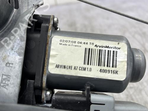 Front right window mechanism PEUGEOT 207 SW (WK_) 1.6 HDi | BP31612818C23 