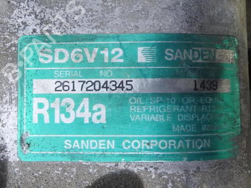 AC compressor CITROËN C3 I (FC_, FN_) 1.4 16V HDi | BP23664381M34 