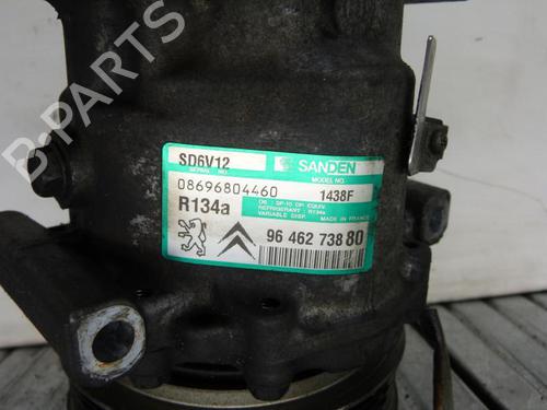 Used AC compressor AC compressor PEUGEOT 206 Hatchback (2A/C) 1.4 HDi eco 70 (68 hp) 23671365 23671365