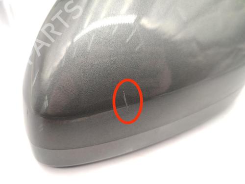 Used Left mirror CITROËN C5 III (RD_) 2.0 HDi (RDRHD8, RDRHDJ, RDRHR8, RDRHRJ) (136 hp) 23741849