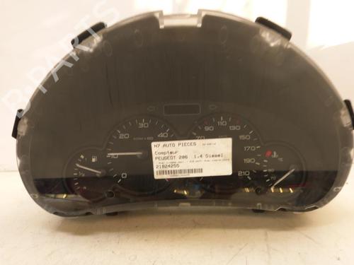 Instrument cluster PEUGEOT 206 Hatchback (2A/C) 1.4 HDi eco 70 | BP23665205C47 