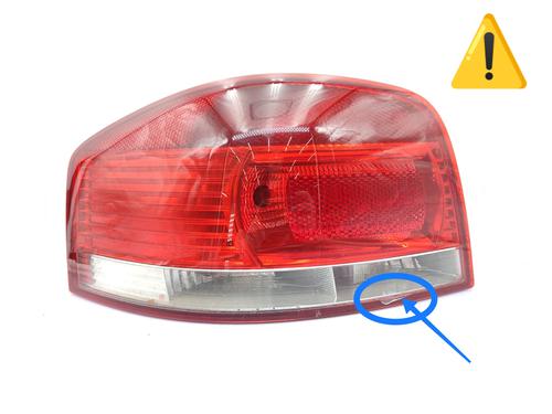 Used Left taillight AUDI A3 (8P1) 1.9 TDI (105 hp) 23705937