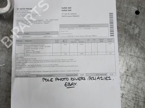 Front right seatbelt CITROËN C3 II (SC_) 1.4 HDi 70 (SC8HZC, SC8HR0, SC8HP4) | BP27566917I25 - Image 27