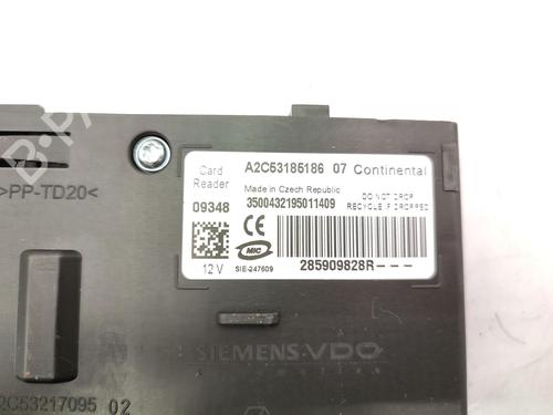 Card reader RENAULT MEGANE III Hatchback (BZ0/1_, B3_) 1.9 dCi (BZ0N, BZ0J) | BP23730826E4  - Image 6