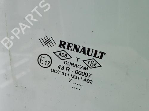 Rear right door window RENAULT CLIO III (BR0/1, CR0/1) 1.2 16V (BR02, BR0J, BR11, CR02, CR0J, CR11) | BP23675310C21 