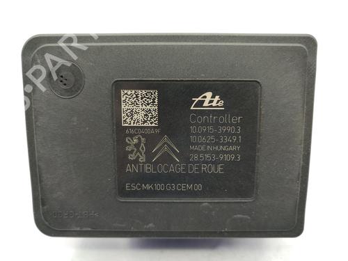 Used ABS pump PEUGEOT 2008 I (CU_) 1.2 THP 110 / PureTech 110 (110 hp) 23741625