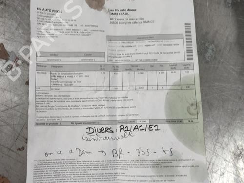 AC pipe OPEL MERIVA B MPV (S10) 1.7 CDTI (75) | BP36372482M126 - Image 12