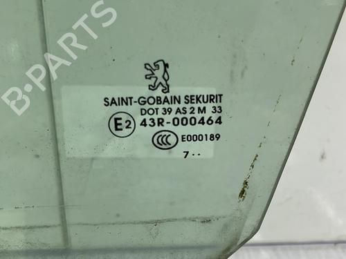 Used Front left door window PEUGEOT 206 Hatchback (2A/C) 1.4 HDi eco 70 (68 hp) 23674530