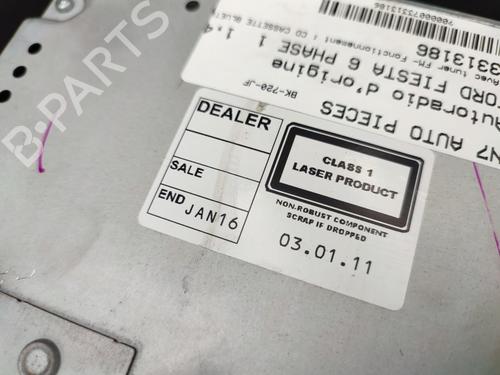 Radio FORD FIESTA VI (CB1, CCN) 1.4 TDCi | BP23730351E6  - Image 5