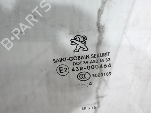 Used Front left door window PEUGEOT 208 I (CA_, CC_) 1.4 HDi (68 hp) 23698247