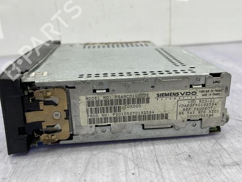 Radio PEUGEOT 206 Hatchback (2A/C) 1.4 HDi eco 70 | BP23668291E6 