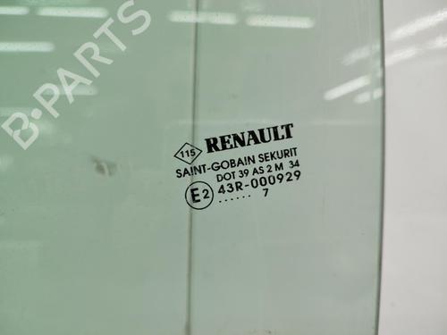 Dør rude ventre bagtil RENAULT LAGUNA II (BG0/1_) 1.9 dCi (BG1A, BG1W, BG0G) (110 hp) 23706473