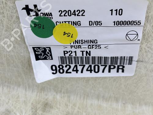 Interiør tag PEUGEOT 208 II (UB_, UP_, UW_, UJ_) e-208 | BP23681236I12 
