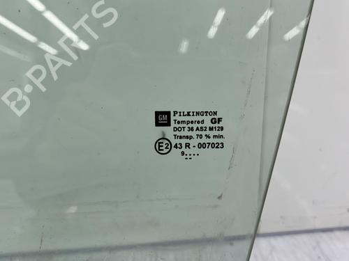Used Front left door window OPEL ZAFIRA A MPV (T98) 2.0 DI 16V (F75) (82 hp) 23698331