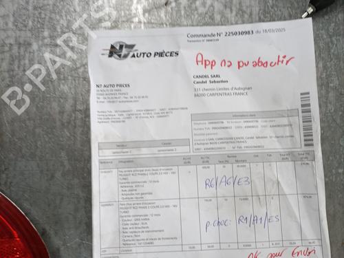 Right taillight PEUGEOT RCZ 2.0 HDi | BP23887359C35 - Image 19