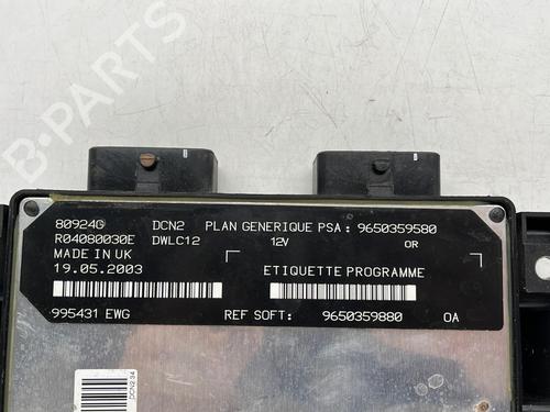 Electronic module PEUGEOT 206 Hatchback (2A/C) 1.9 D | BP25933301M83 