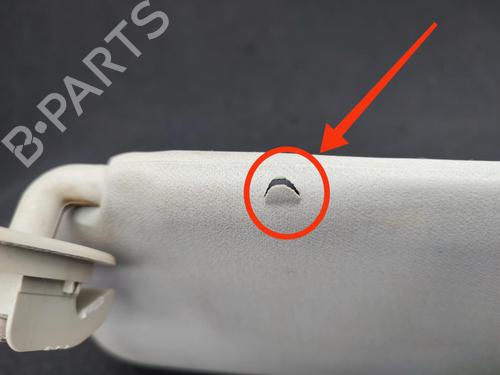 Højre solskærm Højre solskærm VW CADDY II Box Body/MPV (9K9A) 1.7 SDI (57 hp) 23740137 23740137