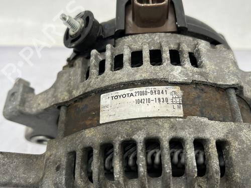 Alternator TOYOTA AURIS (_E15_) 1.33 Dual-VVTi (NRE150_, NRE150R) | BP29512724M7 