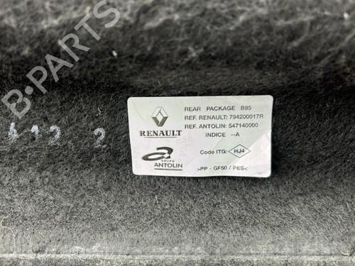 Used Rear parcel shelf Rear parcel shelf RENAULT MEGANE III Hatchback (BZ0/1_, B3_) 1.5 dCi (BZ0C) (90 hp) 23752301 23752301