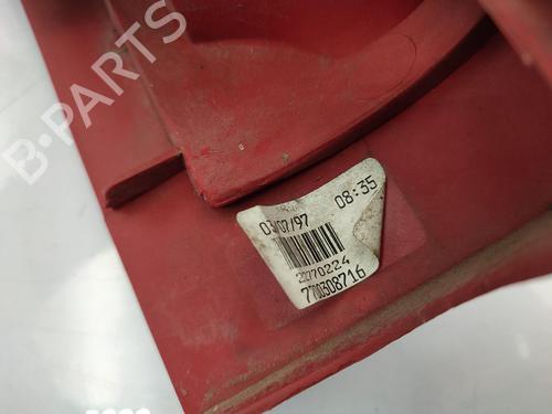 Used Right taillight RENAULT KANGOO (KC0/1_) 1.4 (KC0C, KC0H, KC0B, KC0M) (75 hp) 23721680