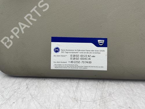 Left sun visor DACIA SANDERO II TCe 90 (B8M1, B8MA, B8AC) | BP29863441I1  - Image 8