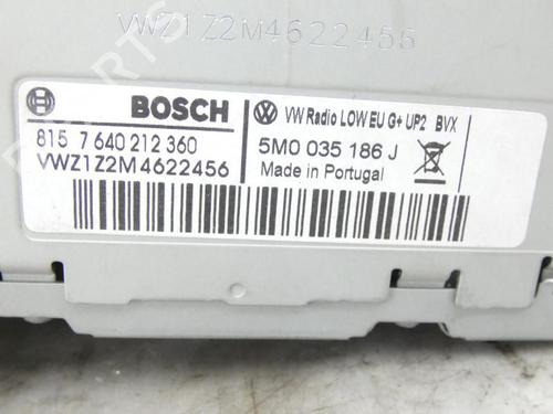 Radio VW POLO V (6R1, 6C1) 1.6 TDI | BP23672326E6 